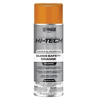 SEYMOUR® HI-TECH Spray Enamels - Gloss Safety Orange, 12 oz